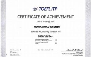 Ujian TOEFL ITP